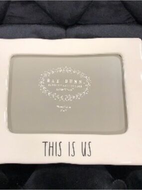 Rae Dunn “This is Us” ceramic 5x7 frame